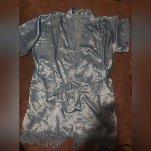 Women's silk robe